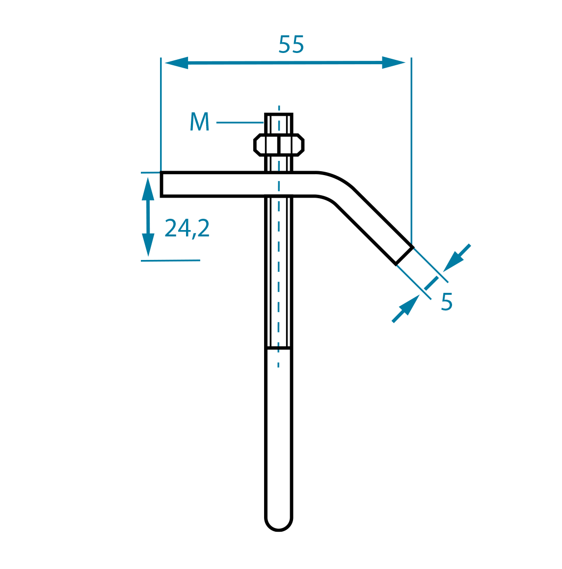 T5 T6 Schnappmutter 7H0817940A Klemme für Dach Schrauben Reling